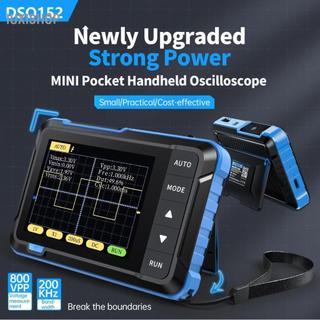 iuxishop Yunseity DSO152 Máy hiện sóng cầm tay kỹ thuật số cầm tay ô tô với màn hình LCD 2,8 inch Tốc độ lấy mẫu 2,5MS / giây Băng thông 200KHz để giảng dạy sửa chữa (Tiêu chuẩn DSO152 - Màu xanh lam)