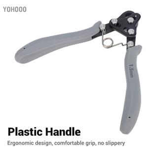 Yohooo Yohooo Một Bước Looper 1.5 Mm Kìm Dụng Cụ Trang Sức Làm 18-26G Thủ Công Dây Vàng Bạc Đồng sắt Cuộn Dây Màu Xám Tay Cầm