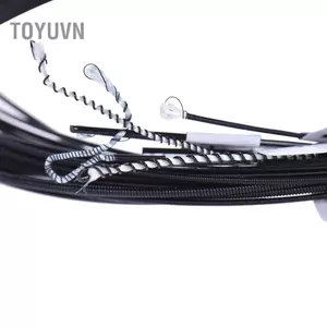 toyuvn ERYUE AC136BK-H Dây đàn guitar cổ điển nylon màu đen 6 cái/bộ (.0285-.044) Độ căng cứng kèm theo một dây G-3 miễn phí