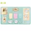 Tủ Lạnh Thu Nhỏ Bằng Nhựa Mô Phỏng Tủ Lạnh Mini Cửa Đôi Mẫu Tủ Lạnh Thủ Công Nội Thất Nhà Búp Bê Phụ Kiện Đẹp