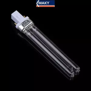 MAKY 9w Thay Thế Bóng Đèn UV Ống Dự Phòng Cho Hw-303b 304b 404b Jup-01 Uv Hộp Lọc Cf400uv Cf500uv G23 2 Pin VN