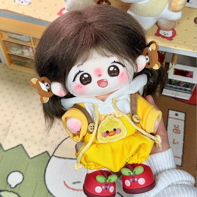 20cm Quần Áo Cho Bé Hợp Thời Trang Vịt Vàng Áo Phù Hợp Với Cơ Thể Thường Béo Cơ Thể Búp Bê Trang Phục Quần Áo Không Có Thuộc Tính