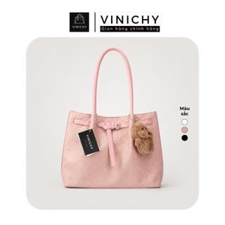(Deal mở bán tặng quà QU3) Túi xách nữ đeo vai VINICHY, tote dung tích lớn size 35cm HA876