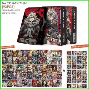 HT3 92 Cái / bộ GACHIAKUTA LOMO Thẻ Dán Bưu Thiếp Bộ Sưu Tập Anime Ngoại Vi TH3