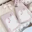 Gương gấp thỏ trắng hồng xinh xắn gương bỏ túi mini tiện lợi