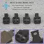 4 Cặp Má Phanh Đĩa Xe Đạp Nhựa Cho MT5 MT7 Caliper, Sport EX