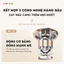 Máy Làm Sữa Hạt 0,6L BEAR Máy Xay Làm Sữa Hạt, Máy Xay Hạt Máy Xay Sinh Tố Mini Nấu Cháo Máy Xay Hạt Làm Sữa SB-SH06C