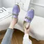 35-43 Size Size Lớn Giày Nữ 41 Baotou Siêu Nóng Lười Nửa Dép Nữ Mặc Ngoài Thời Trang Giày Sandal Đế Dày Cao Gót 4