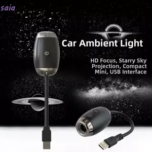 Đèn LED bầu trời đầy sao SAIA, Máy chiếu Galaxy tầm lớn có thể điều chỉnh lấy nét, chạy bằng USB 3 mức độ sáng có thể điều chỉnh 5V1A Đèn chiếu sao Thổ Trang trí phòng ngủ