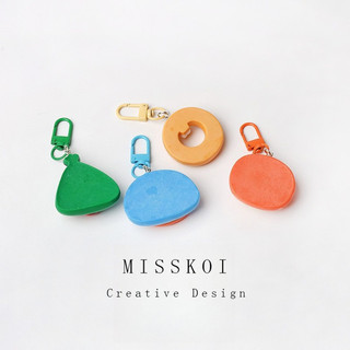 MISMEMO Xấu Xí Dễ Thương Ngộ nghĩnh Miệng Lớn Móc Khóa Hình Học Dễ Thương Xúc Xích Miệng Mặt Dây Chuyền Sinh Viên Cặp Đôi Schoolbag Túi Phụ Kiện
