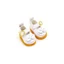 Lingna Belle Mặt Dây Chuyền Giày 6 Điểm bjd 10 / 15CM Búp Bê Cotton 17cm Labububububu Da Giày