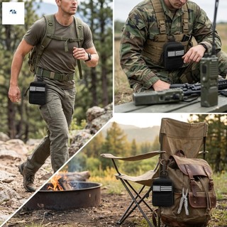 Chiến Thuật-Molle Đa Chức Năng Túi Dụng Cụ Di Động Túi Đeo Ngực Gói Thắt Lưng Cho Quân Sự Ngoài Trời Huấn Luyện