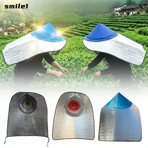Mũ che nắng SMILE, Mũ che nắng chống mưa, Mũ che nắng vành rộng thoáng khí cực lớn Mũ che nắng Câu cá ngoài trời Trồng cây khô