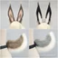 Arknights Tai Thỏ Cosplay Băng Đô Amiya & Savage Nhà Điều Hành Handmade Lông Thú Động Vật Tai Đạo Cụ Sang Trọng Phụ Kiện Tóc