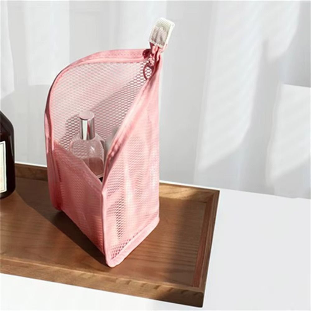Túi đựng mỹ phẩm PVC LOMBARDY, Túi đựng đồ vệ sinh bàn chải đánh răng chống nước dung tích lớn, Túi đựng đồ vệ sinh tiết kiệm không gian đa năng có khóa kéo Đóng cửa Hộp đựng làm đẹp di động Du lịch kỳ nghỉ