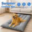 Bộ nhớ làm mát Giường sofa cho chó bằng bọt với vải tức thì Thảm cảm giác băng thoáng khí cho trong nhà ngoài trời mùa hè thoải mái Ghế sofa thú cưng hoàn hảo cho thời tiết nóng Giường thú cưng bằng bọt