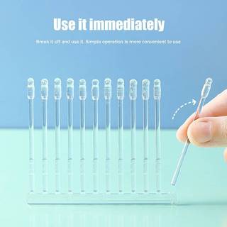 SAFENH 24 Cái / hộp Máy Đào Tai Stiy Dùng Một Lần Pi Máy Làm Sạch Tai Có Thể Tái Sử Dụng Dụng Dụng Cụ Tẩy Sáp Tai Mềm Cho Người Lớn Tuổi Trẻ Em VN