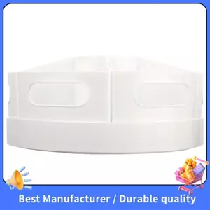 360° Dụng cụ sắp xếp bàn xoay 7 thùng có thể tháo rời Giá đỡ nhiều chân