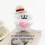 MIOKO Dễ Thương Top Hat Tình Yêu Con Chó Con Hộp Trang Sức Cô Gái Trái Tim Mũ Mini Nhẫn Hộp Bảo Quản Trang Sức 4.22