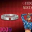 JOJO TAKE-UP Đồng Dây Nhẫn Ngoại Vi Quạt Phong Cách Nhẫn Giorno Nhẫn Trang Sức Mở Đầu Học Sinh