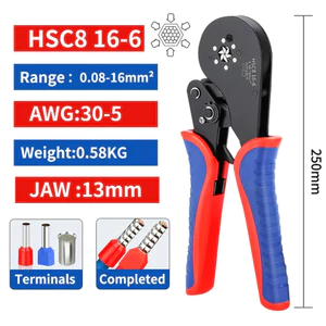 Kìm bấm cos kim cos pin cos sao cos vuông HSC8 16-6A chất lượng cao (0.08-16mm²) kìm