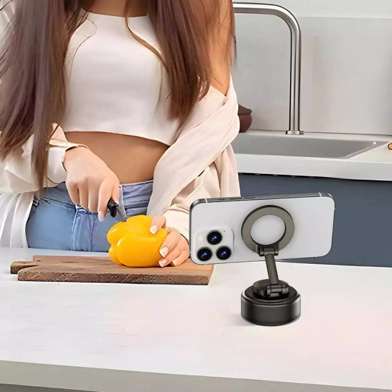 [Chính Hãng] Giá Đỡ Điện Thoại Từ Tính WIWU Octopus Wi-CH056 Cho Ô Tô - Xoay 360 Độ, Dính Đa Bề Mặt, Gập Gọn Tiện Lợi