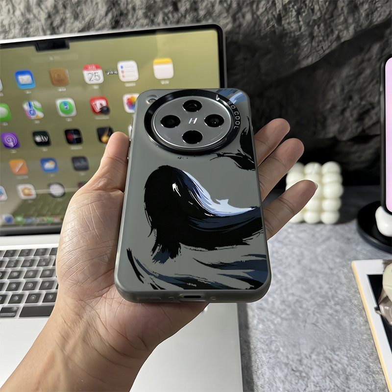 Ốp điện thoại cứng “Ink Whale ” Micro Matte cho Oppo Find X9 Ultra X9S Pro X8 Ultra X8 Pro X8S + X7 Ultra / Vỏ Oppo chống sốc