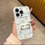 Ốp điện thoại hình mèo Kt màu kẹo dễ thương cho iPhone 17 16 15 14 13 12 11 Pro Max