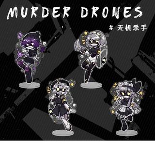 Murder Drones Season1 Uzi Doorman Absolute Solver Cyn Doll Mini Acrylic stand Desktop ornament Friends Christmas Gifts