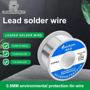 Bộ dụng cụ hàn Tweeduj Dây hàn 100 / 50g Với bột thông lượng Rosin 30g Lõi hàn không sạch được thiết kế để sửa chữa điện tử VN