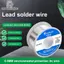 Bộ dụng cụ hàn Tweeduj Dây hàn 100 / 50g Với bột thông lượng Rosin 30g Lõi hàn không sạch được thiết kế để sửa chữa điện tử VN