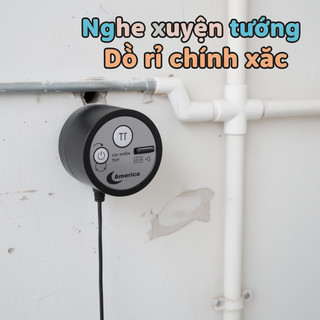 Máy dò rò rỉ siêu âm Ống dò âm thanh nước Tai nghe thâm nhập tường Công cụ sửa chữa đường ống dầu