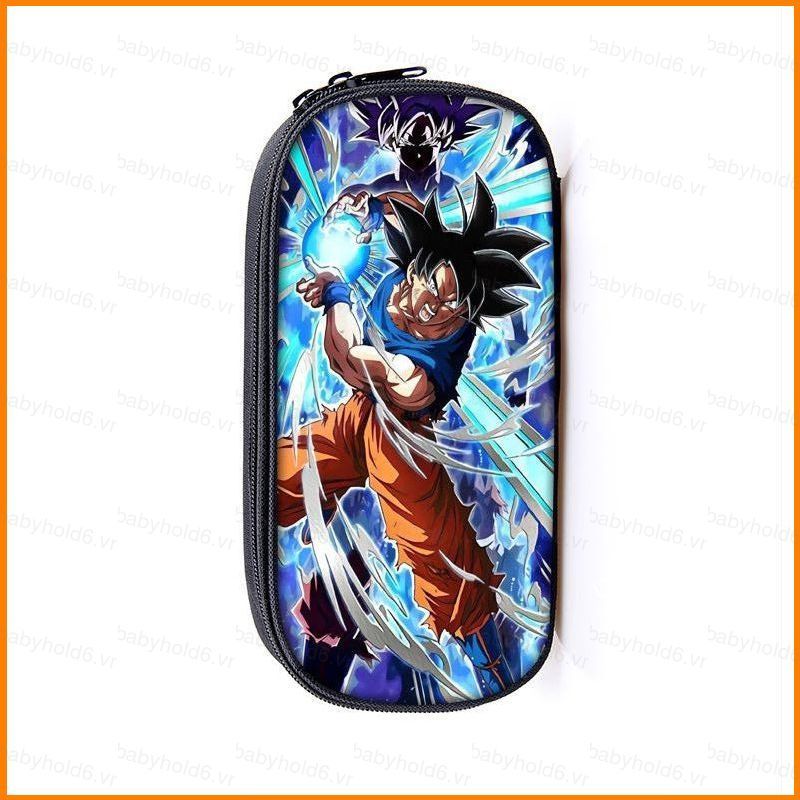 Dragon Ball Hoạt Hình Một Lớp Dây Kéo Học Sinh Bút Chì Trẻ Em Bút Bảo Quản Văn Phòng Phẩm Hộp polyester Cá Tính