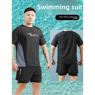 Quần bơi plus size nam eo nóng, phù hợp mùa xuân