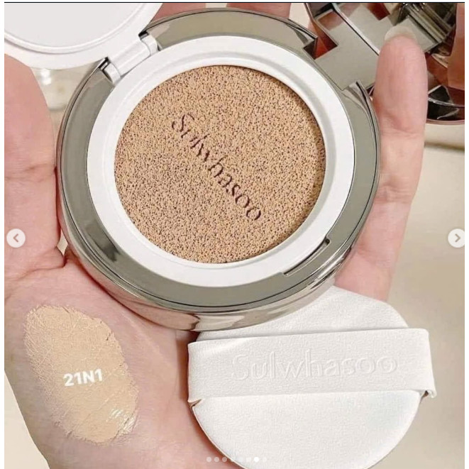 CUSHION SULWHASOO  TONE 21N1 MINI 5G FULLBOX DATE 5/2028