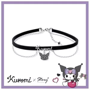 Kuromi Thế Giới Kuromi Phong Cách Vòng Cổ Kuromi Thế Giới Bạn Gái Tự Do Bạn Gái Trang Sức Trẻ Em
