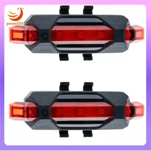 Đèn hậu xe đạp LED USB chống nước – Đèn hậu có thể sạc lại cho xe đạp MTB / đường trường, Đèn pin đi xe đạp với nhiều chế độ
