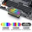 ATX 24Pin RGB 90° Bộ chuyển đổi Bộ chuyển đổi ATX 24Pin cho bộ nguồn bo mạch chủ 24PlN