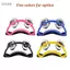 toyuvn ERYUE Bộ gõ trống Tambourine với 4 cặp thép không gỉ Jingles & dây đeo nhạc cụ đàn hồi để đệm cajon