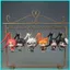 HK1 Naruto Hình Móc Khóa PVC Anime Đồ Chơi Mô Hình Sasuke Sakura Kakashi Móc Khóa Túi Mặt Dây Chuyền Móc Chìa Khóa Quà Tặng KH1
