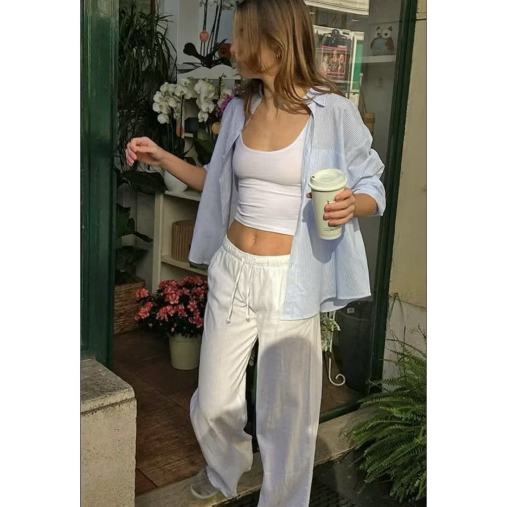 Bamboo Pants- QUẦN SUÔNG LINEN BAMBOO – NHẸ MÁT, THANH LỊCH DỄ PHỐI MyaHouse