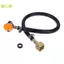 Bộ chuyển đổi nạp khí cao su chống rò rỉ Ống nạp khí xi lanh Bộ chuyển đổi bể nạp Phụ kiện Van bện ống đẹp