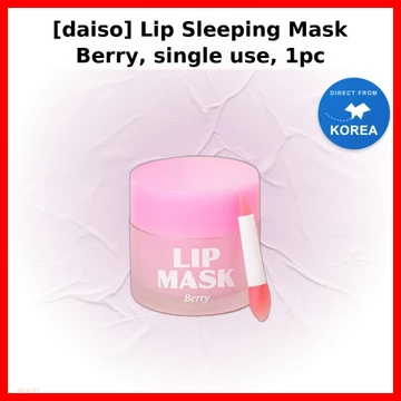 [daiso] Mặt nạ ngủ môi Berry, sử dụng một lần, 1 cái / Mặt nạ môi Hàn Quốc / Thơm Berry / Chính hãng 100% của JBEAUTY
