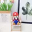 SY Super Mario Mario Luigi Plushie Búp bê sang trọng dễ thương Túi hoạt hình quyến rũ