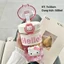 Bình nước nhựa bỏ túi 500ml kèm charm Kitty siêu dễ thương MUNSTORE BNHE88