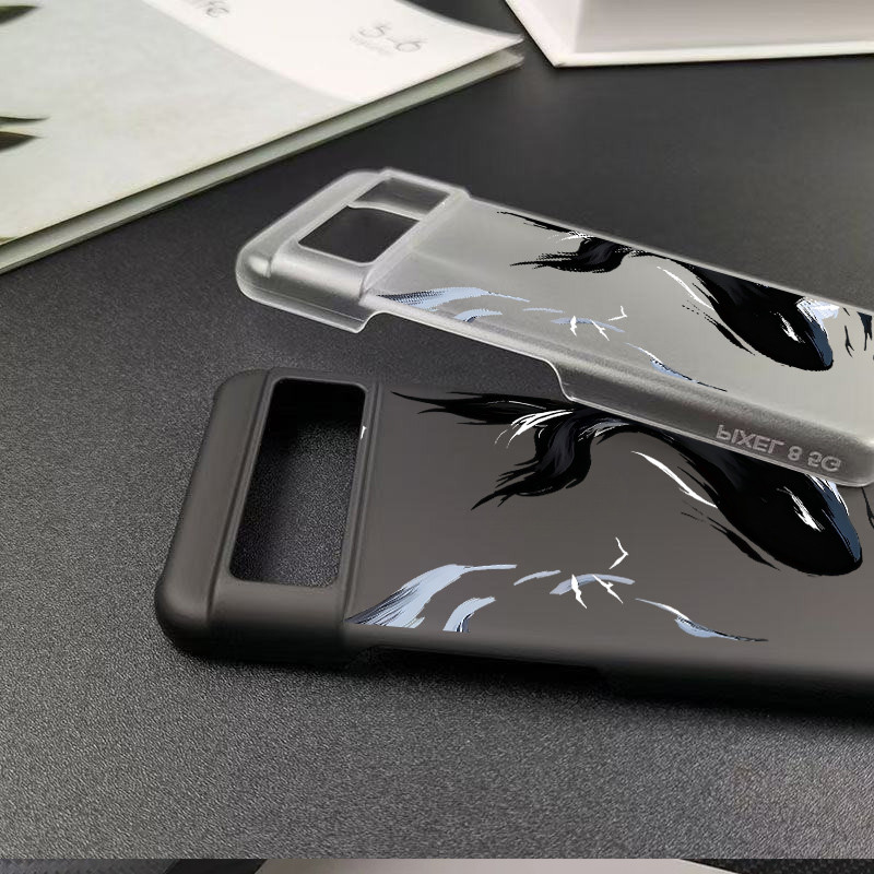 Mực Cá Voi Mỏng Cứng Mờ Ốp Lưng Điện Thoại Cho Google Pixel 11 Pro 10A 10 Pro XL 9A Pixel 8 7A 7Pro 6A 5A Quấn Nửa Google Pixel Cover