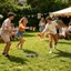 Bộ bao dệt kim Hacky 6 quả bóng ném tương tác đầy màu sắc Juggling Footbag cho trò chơi tiệc ngoài trời sonlekvn