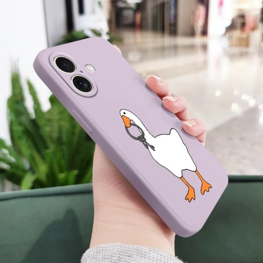 Ốp Điện Thoại Vịt Hành Động Tốt Cho Honor X7d X6c X7C X8B X6B X9C 90 200 500 Smart 70 Lite Ốp lưng TPU Mềm Chống Sốc