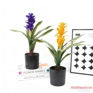 1PC Hoa Gừng Nhân Tạo Thực Tế Cây Đèn Pin Giả Sáp Gừng Cho Đám Cưới Tại Nhà Văn Phòng Trang Trí Ngoài Trời Trong Nhà