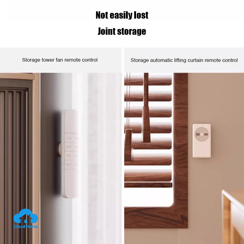 🌤️COD🌤️Nam châm hít tường treo điều khiển từ xa / remote máy lạnh, Giá treo điều khiển từ tính gắn tường